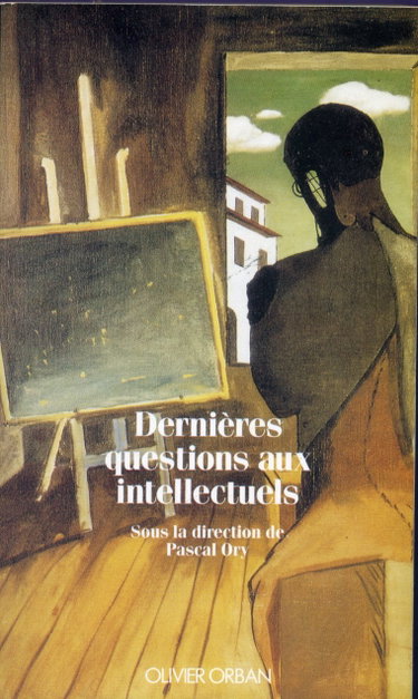 Couverture de Dernières questions aux intellectuels