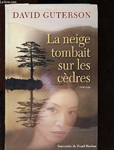 Couverture de La neige tombait sur les cedres