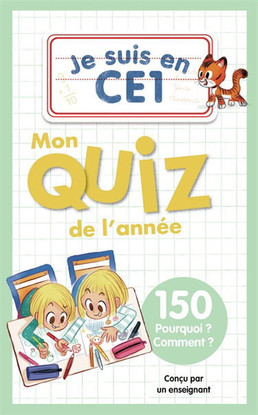 Couverture de Je suis en CE1 : mon quiz de l'année : 150 pourquoi ? comment ? par Daniel Bensimhon