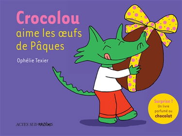 Crocolou aime les oeufs de Pâques