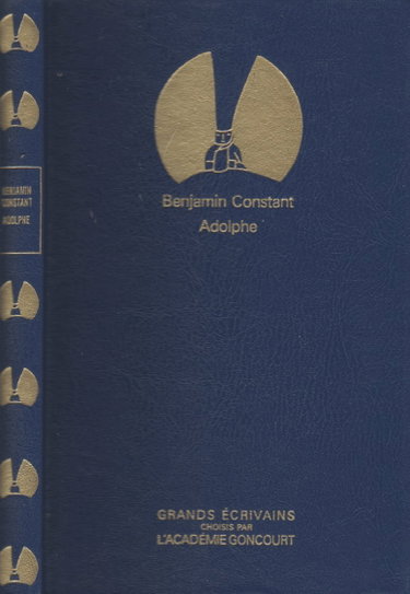 Couverture de Adolphe par Benjamin Constant