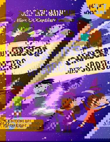 Chasse au trésor des sorciers: Livre-jeu clé en main | Idéal pour une fête d'anniversaire | Pour 1 à 8 enfants, de 4 à 7 ans