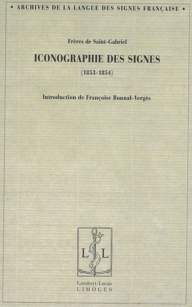 Iconographie des signes (1853-1854)