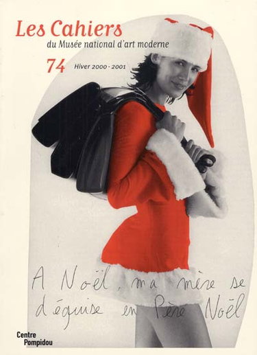 Couverture de Cahiers du Musée national d'art moderne, n° 74. Synesthésies-fusion des arts par Jean-Pierre Criqui