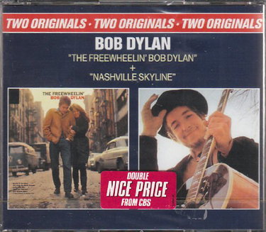 Couverture de Freewheelin'+Nashville Skyline