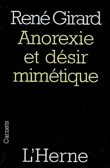 Anorexie et désir mimétique