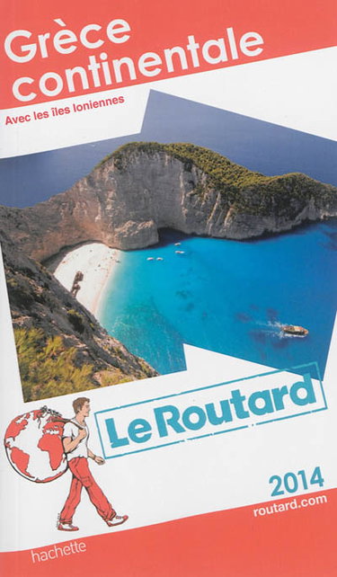 Couverture de Grèce continentale : avec les îles Ioniennes : 2014 par Philippe Gloaguen