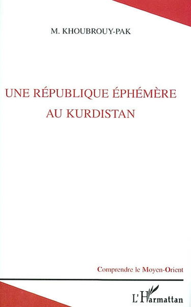 Une république éphémère au Kurdistan