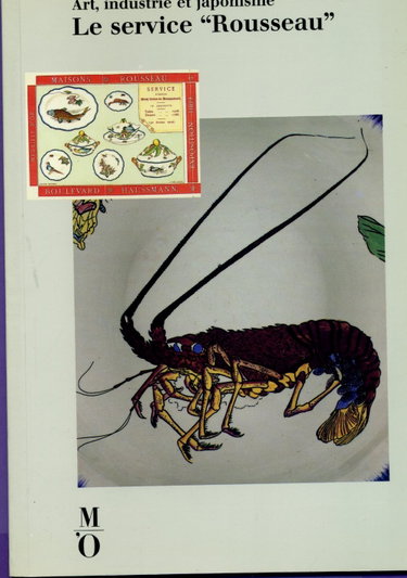 Couverture de Le Service Rousseau : art, industrie et japonisme