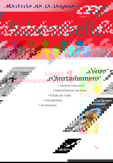 Ribambelle CE1 2010 série Rouge, livret d'entraînement N°1 NON VENDU SEUL Compose le 9344904