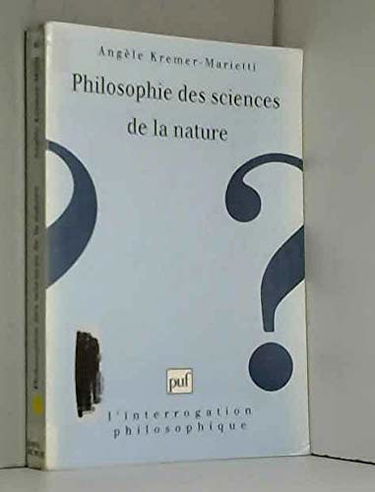 La philosophie des sciences de la nature