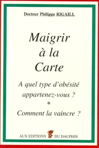 Couverture de Maigrir à la carte