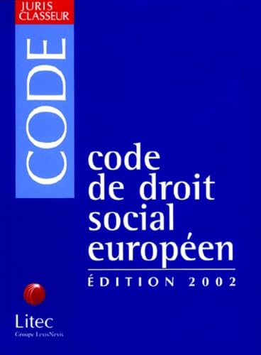 Code de droit social européen (ancienne édition)