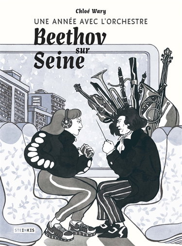Couverture de Beethov sur Seine : une année avec l'orchestre