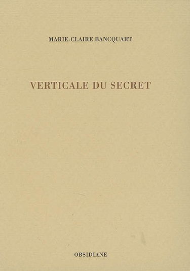 Verticale du secret