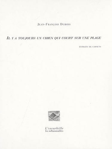 Il y a toujours un chien qui court sur une plage : extraits de carnets