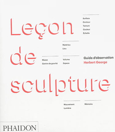 Couverture de Leçon de sculpture : guide d'observation