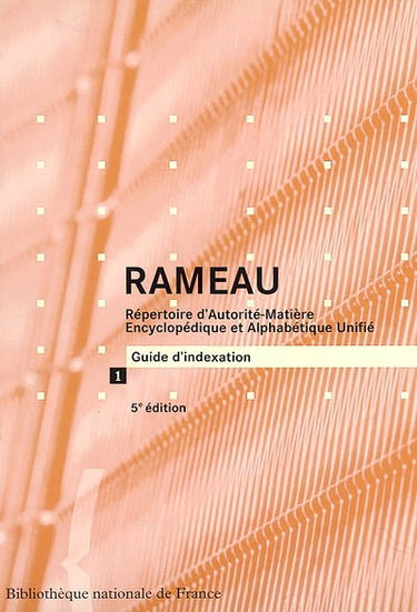 Guide d'indexation RAMEAU