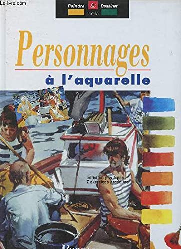 Personnages à l'aquarelle