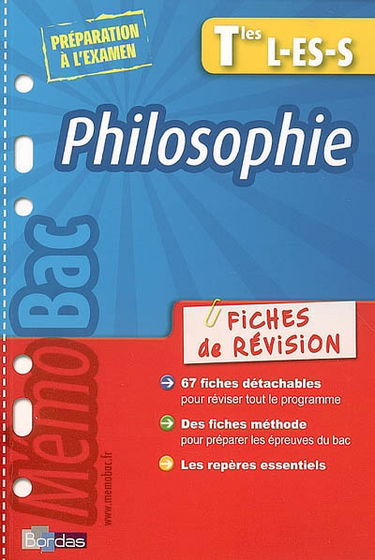Philosophie Tles L-ES-S