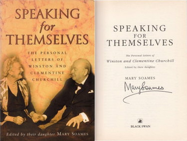 Couverture de Speaking For Themselves: The Private Letters Of Sir Winston And Lady Churchill