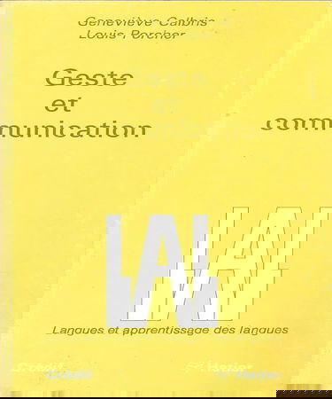 Geste et communication : analyse sémiotique et perspectives didactiques