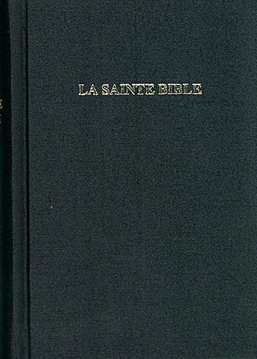 La Sainte Bible : version Segond révisée 1910