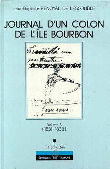 Couverture de Journal d'un colon de l'île Bourbon