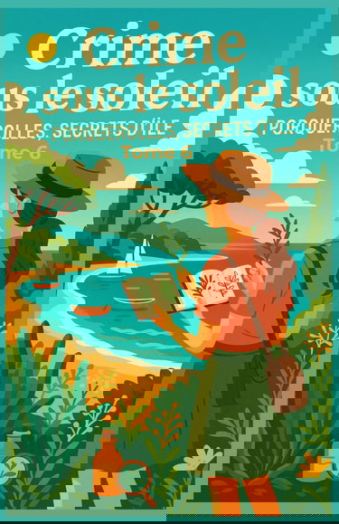 Crime sous le soleil – Tome 6 : Porquerolles, secrets d’île: Amateurs de cosy, passionnés de récits d’île, d’enquêtes douces et de secrets dissimulés dans des paysages de cartes postales