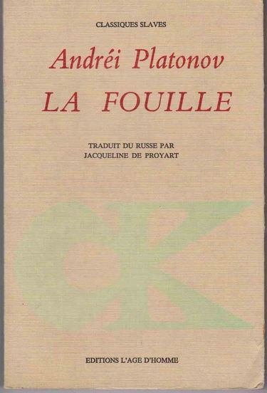 La Fouille (Collection Classiques slaves)
