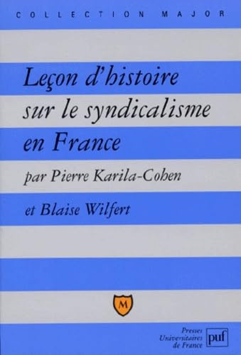 Leçon d'histoire sur le syndicalisme en France