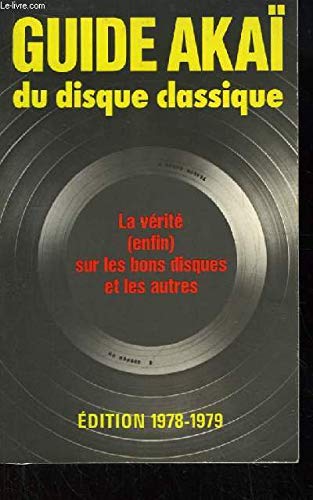 Guide Akaï du disque