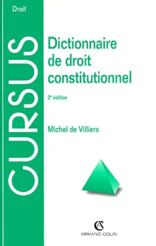 Dictionnaire de droit constitutionnel