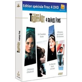 Couverture de Coffret François Truffaut - 4 Films: L'Histoire d'Adèle H. - La Chambre verte - La Mariée était en noir - L'Homme qui aimait les Femmes
