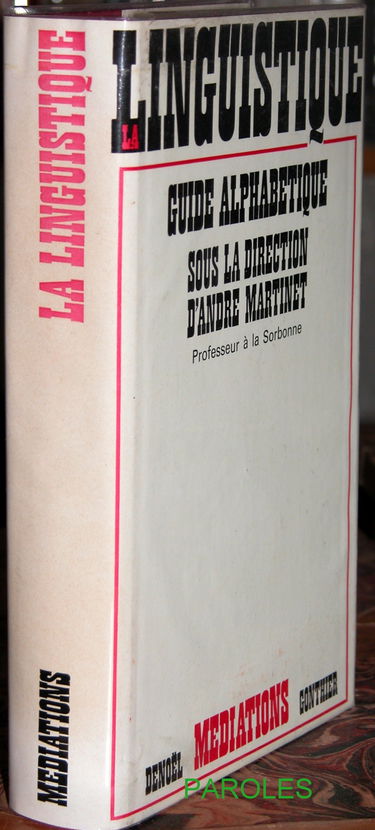 La linguistique guide alphabetique