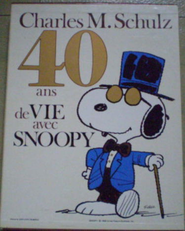 40 ANS DE VIE AVEC SNOOPY