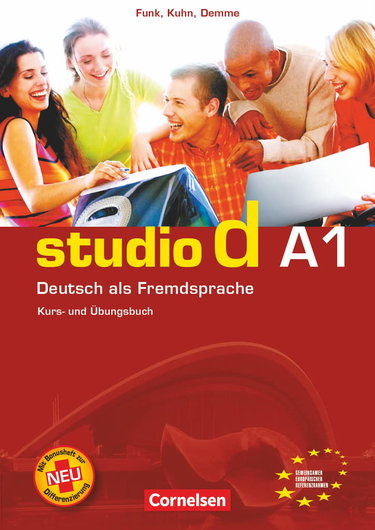 Couverture de Studio d: Kurs- und Arbeitsbuch A1