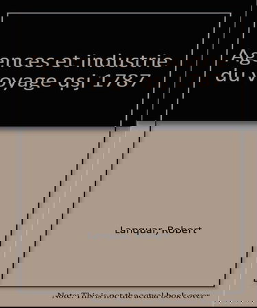 Agences et industries du voyage