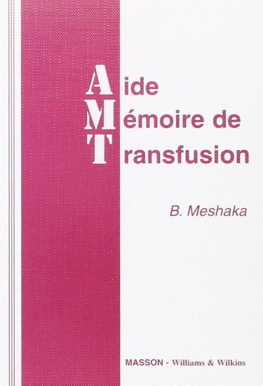 Aide-mémoire de transfusion