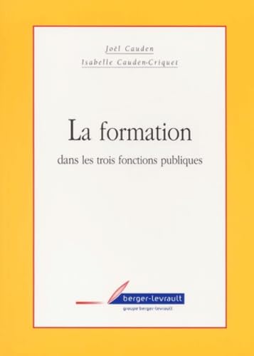 La formation dans les 3 fonctions publiques