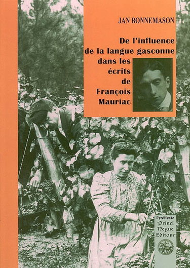Couverture de De l'influence de la langue gasconne dans les écrits de François Mauriac