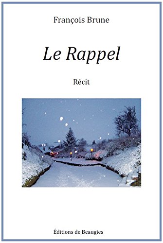 Couverture de Le Rappel (Récit)