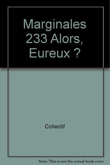 Marginales, n° 233