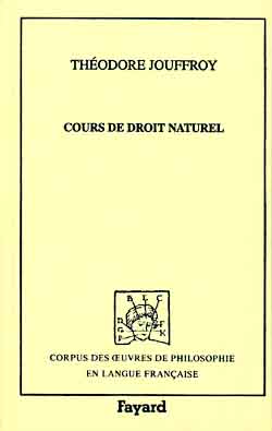 Cours de droit naturel (1858)