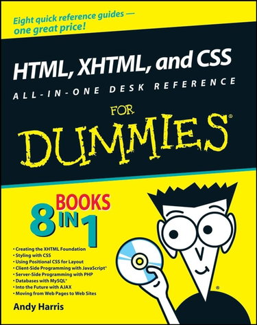 Couverture de HTML, XHTML, and CSS All-in-One Desk Reference For Dummies