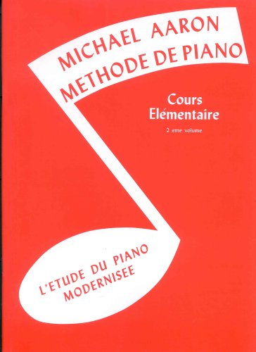 Couverture de Cours Elémentaire Volume 2 - Piano