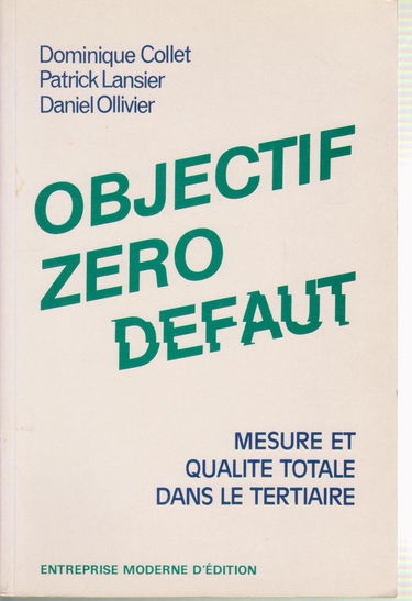 Objectif zéro defaut