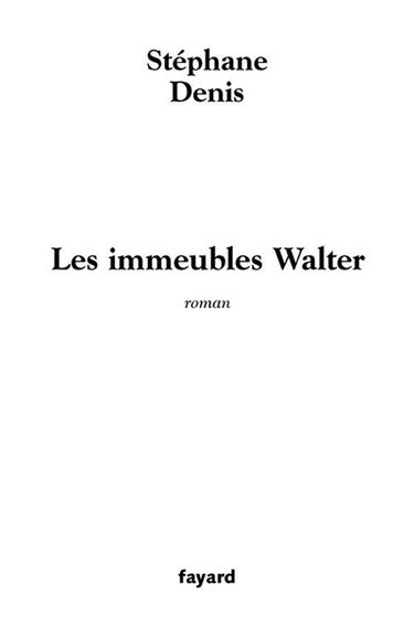 Les immeubles Walter