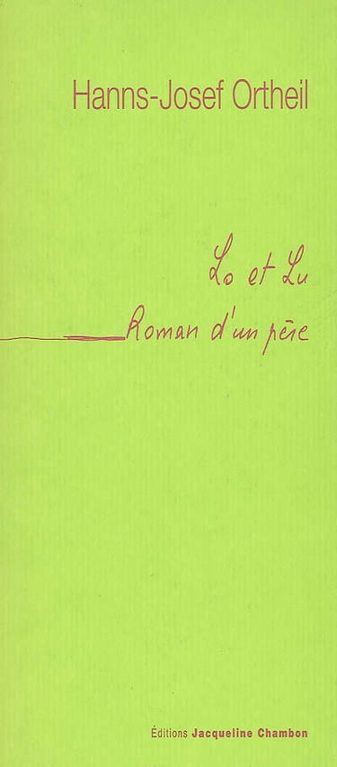 Lo et Lu : roman d'un père
