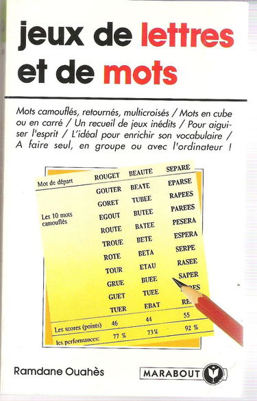 Jeux de lettres et de mots